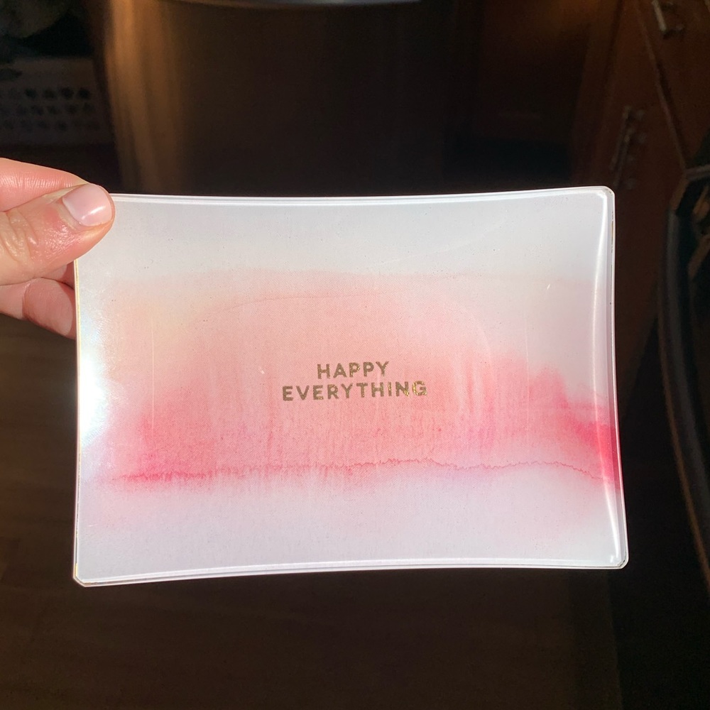 Happy Everything catch all dish